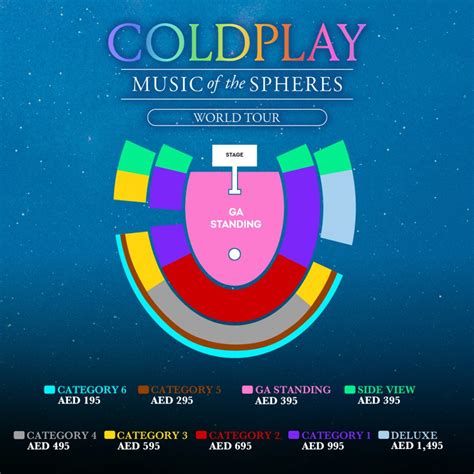 Ticket prices, seat plan: Coldplay's ‘Music of the .